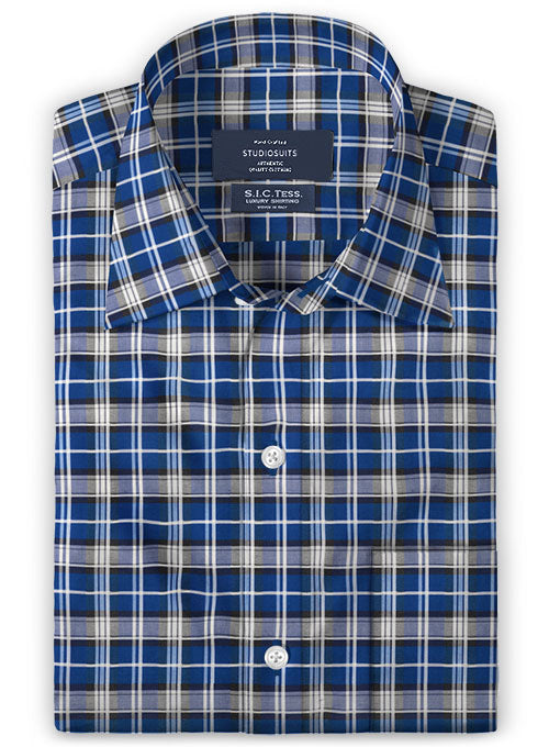 S.I.C. Tess. Italian Cotton Paredo Shirt - StudioSuits