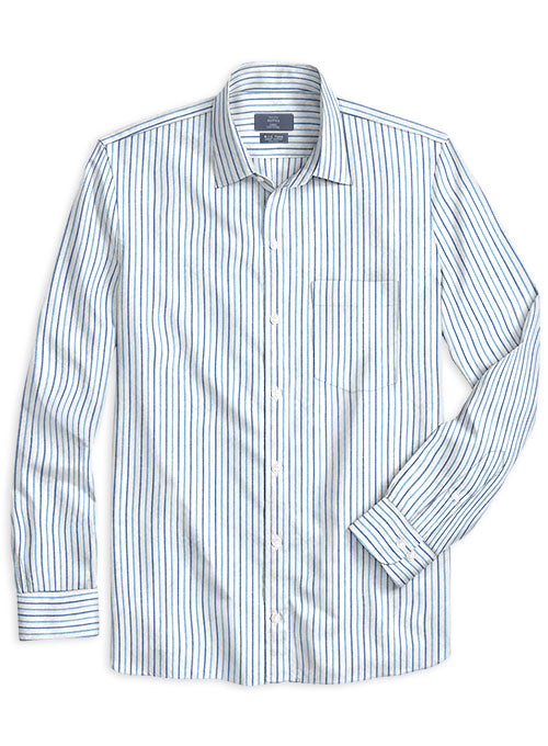 S.I.C. Tess. Italian Seersucker Papezi Shirt