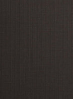 Signature Dark Brown Wool Suit - StudioSuits