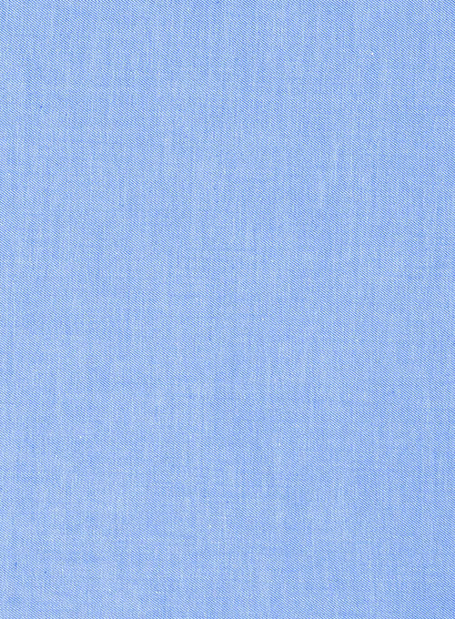 Sky Blue Luxury Twill Shirt - StudioSuits