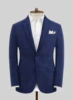 Solbiati Indigo Linen Jacket - StudioSuits