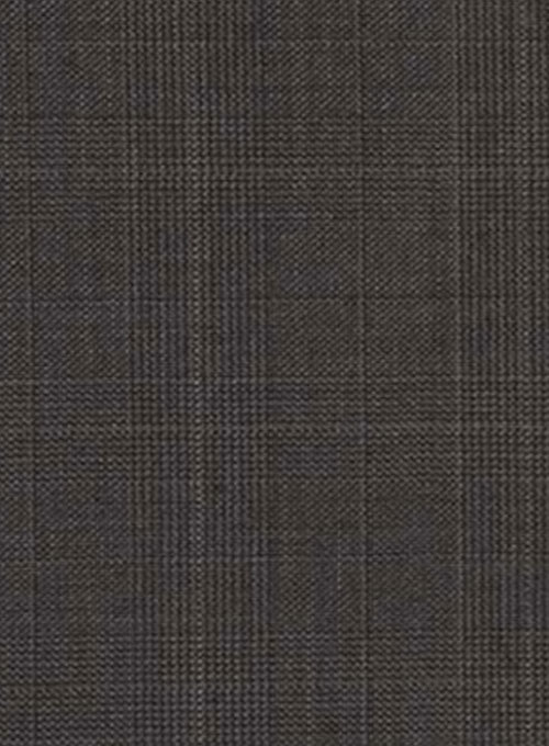 Sokrati Dark Brown Wool Suit - StudioSuits