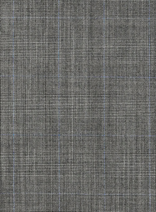 Sokrati Ash Gray Pure Wool Pants - StudioSuits