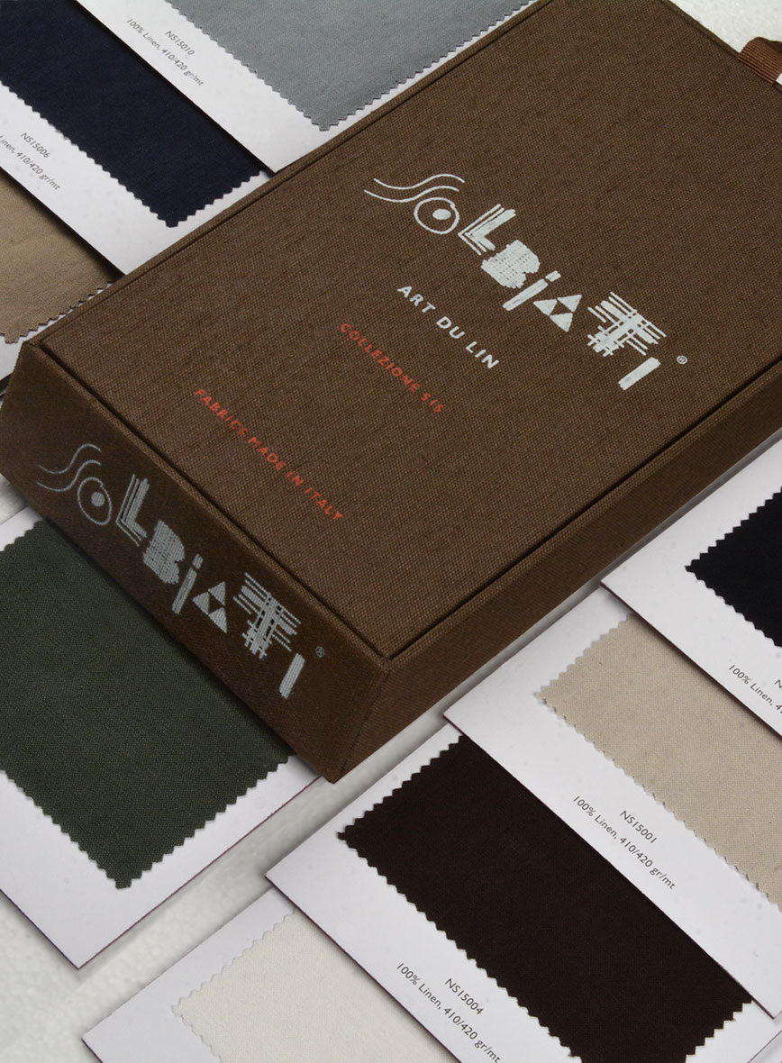 Solbiati Art Du Lin Linen Jackets - StudioSuits