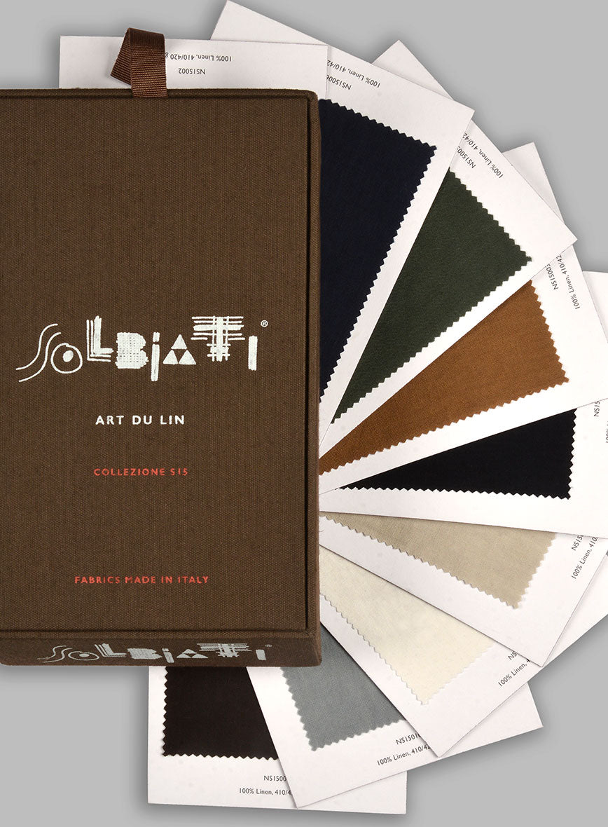 Solbiati Art Du Lin Linen Suit - StudioSuits