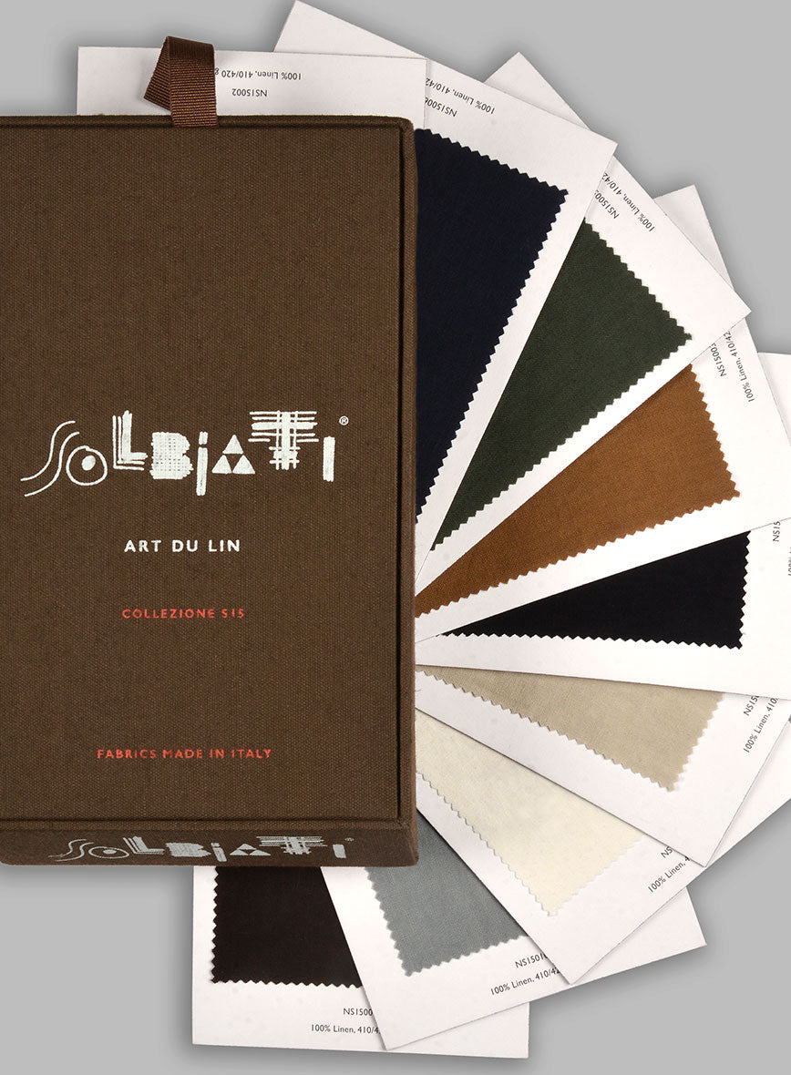 Solbiati Art Du Lin Linen Jackets - StudioSuits
