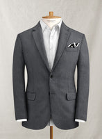 Solbiati Gray Blue Seersucker Suit - StudioSuits
