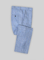 Solbiati Artic Blue Linen Suit - StudioSuits