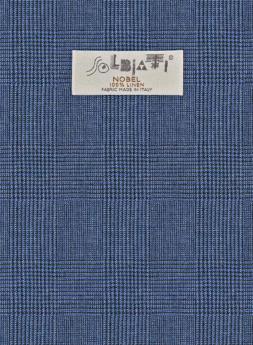 Solbiati Blue Prince Linen Jacket - StudioSuits