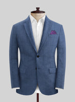 Solbiati Blue Prince Linen Jacket - StudioSuits