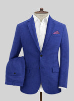 Solbiati Cobalt Blue Linen Suit - StudioSuits