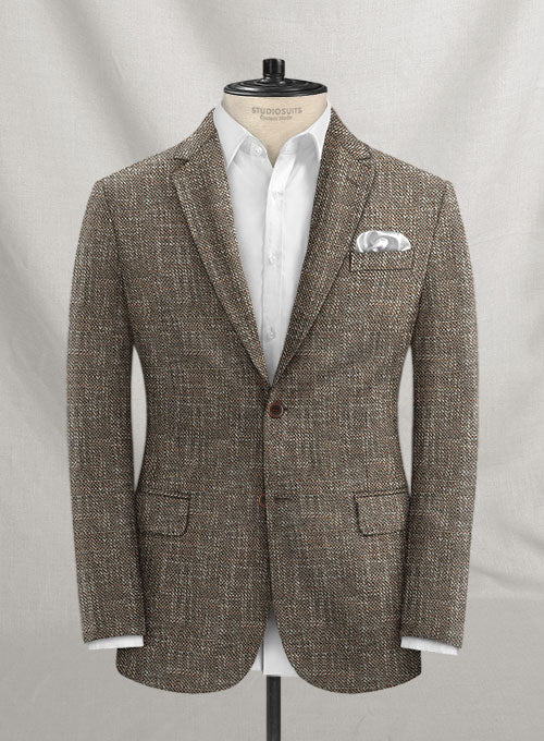 Solbiati Cotton Linen Carmea Jacket - StudioSuits