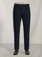 Solbiati Dark Blue Linen Suit - StudioSuits