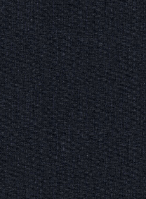 Solbiati Dark Blue Linen Suit - StudioSuits
