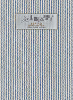 Solbiati Blue Seersucker Pants - StudioSuits