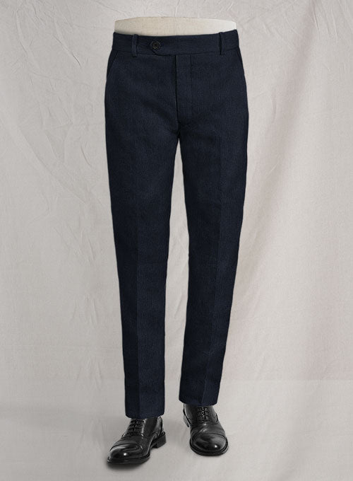 Solbiati Linen Axeal Pants - StudioSuits
