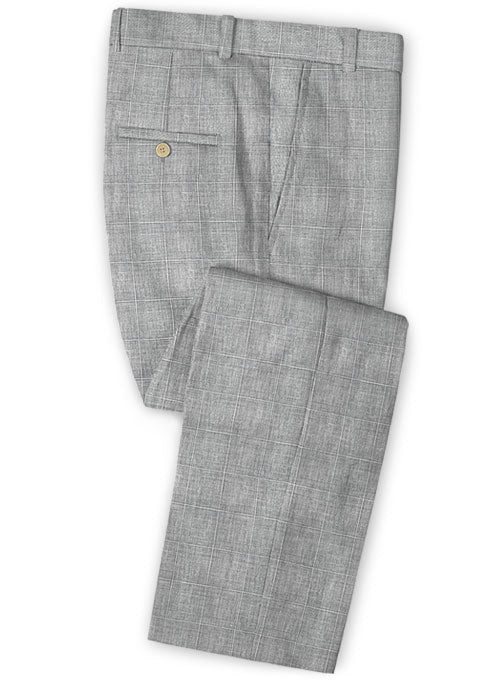 Solbiati Linen Wool Silk Malro Pants - StudioSuits