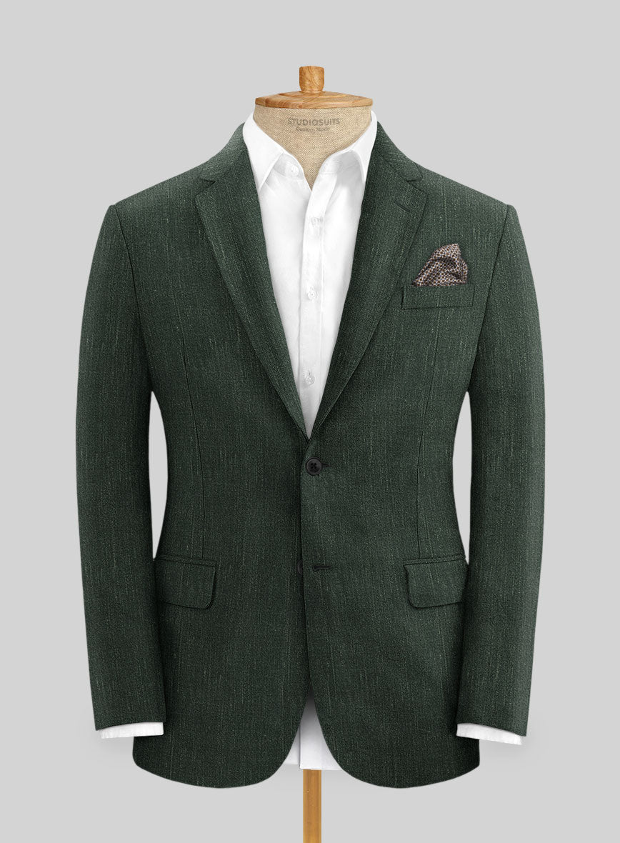Solbiati Linen Wool Silk Riva Jacket - StudioSuits