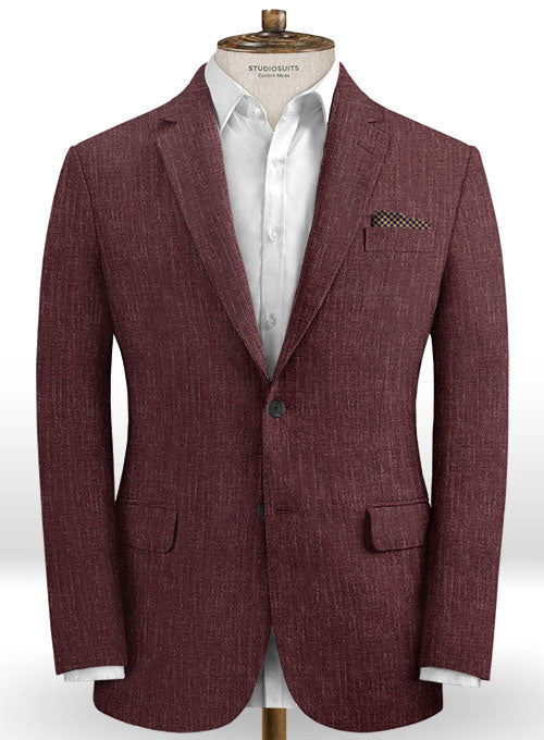 Solbiati Linen Wool Silk Tomo Jacket - StudioSuits