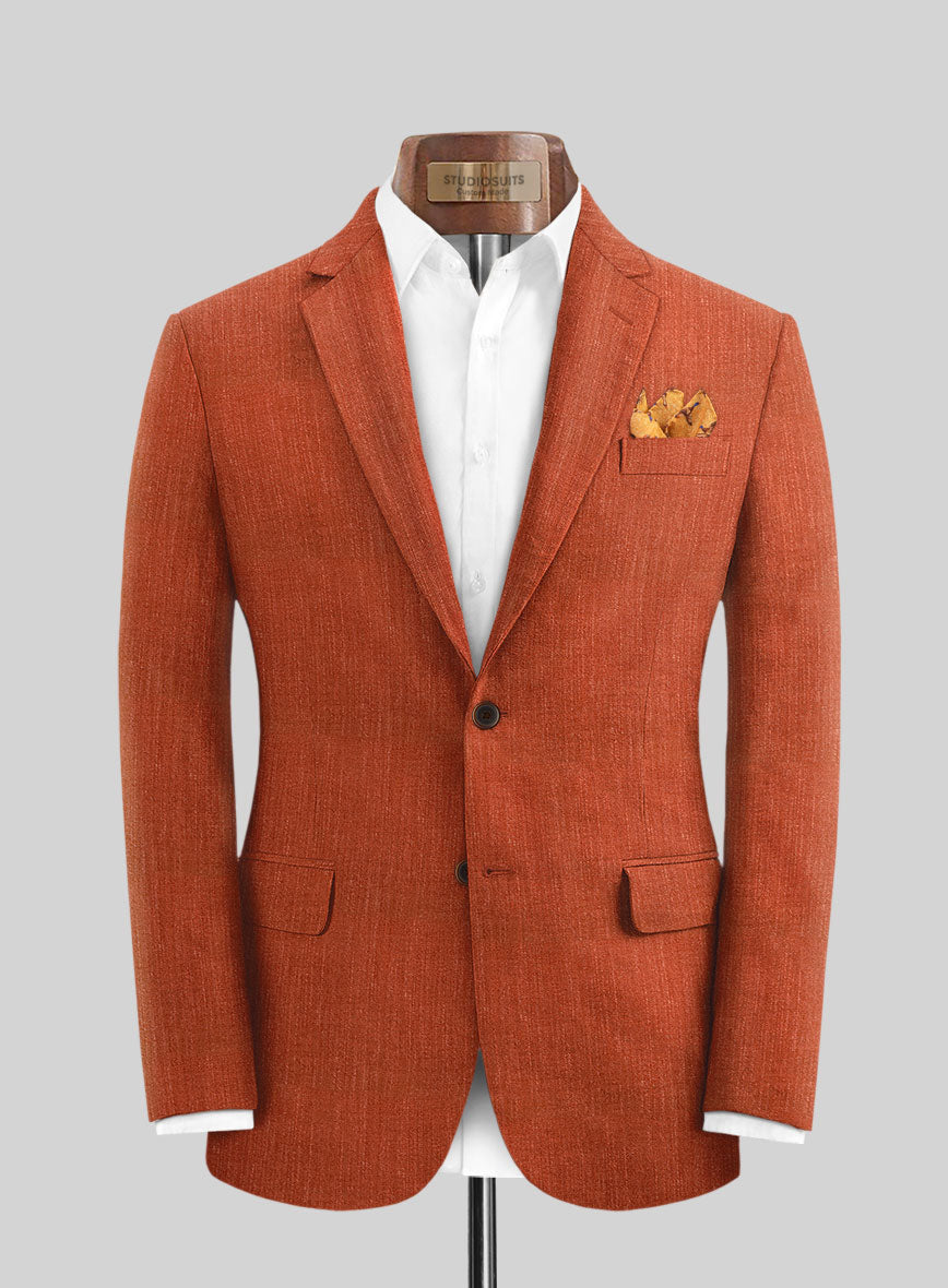 Solbiati Linen Wool Silk Yinde Jacket - StudioSuits