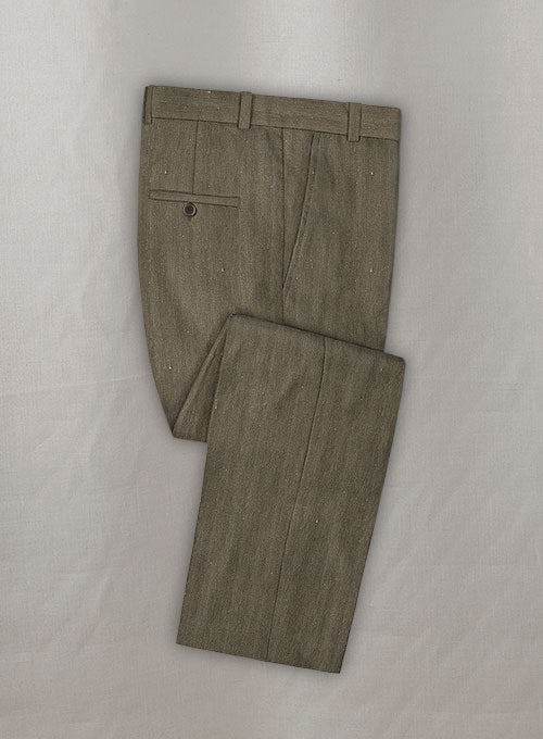 Solbiati Linen Wool Erardo Pants - StudioSuits
