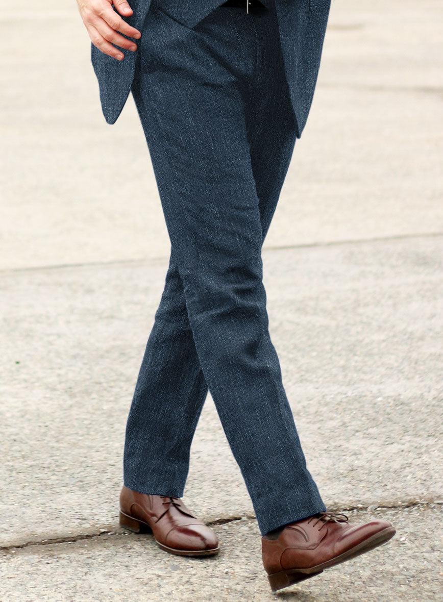 Solbiati Linen Wool Silk Balco Pants - StudioSuits
