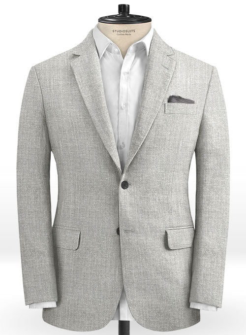 Solbiati Linen Wool Silk Baron Jacket - StudioSuits