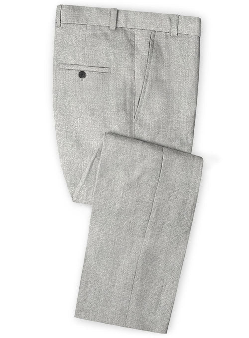Solbiati Linen Wool Silk Baron Pants - StudioSuits