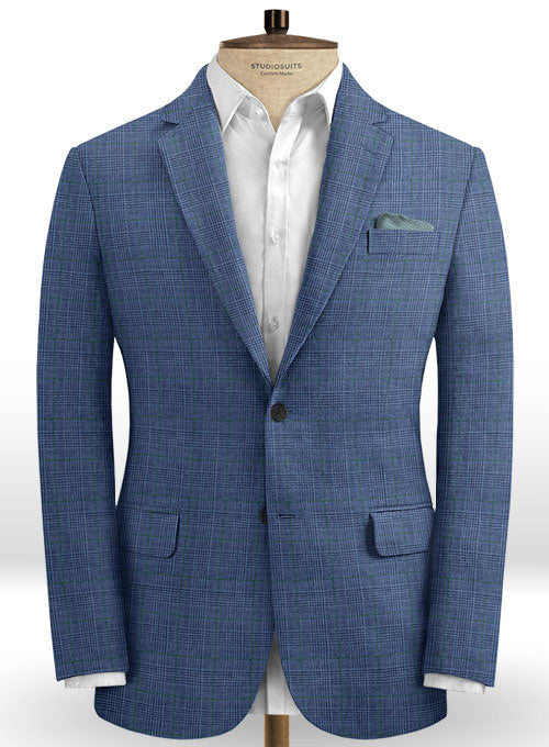 Solbiati Linen Wool Silk Galla Jacket - StudioSuits