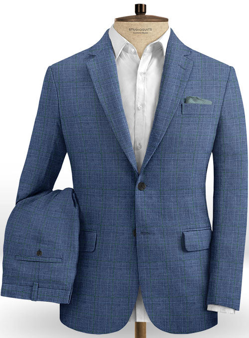 Solbiati Linen Wool Silk Galla Suit - StudioSuits