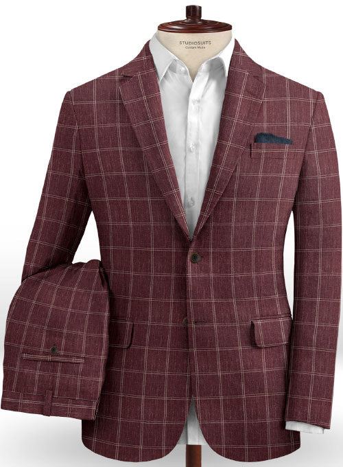 Solbiati Linen Wool Silk Ginno Suit - StudioSuits