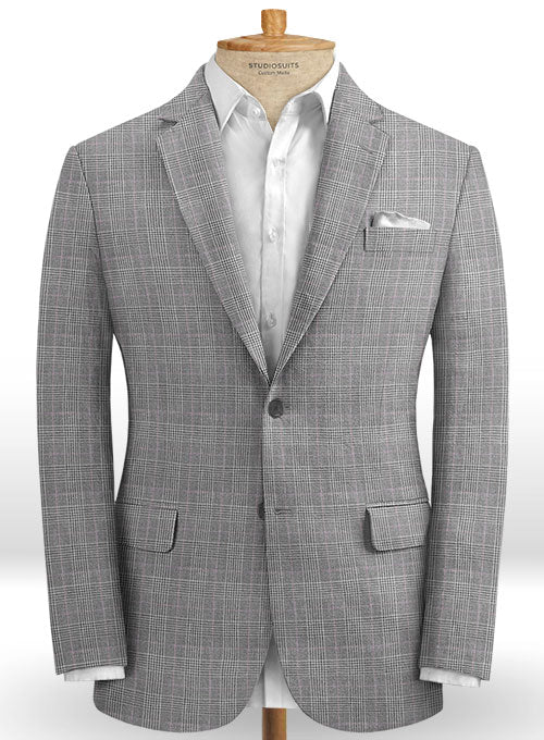 Solbiati Linen Wool Silk Imbat Jacket - StudioSuits