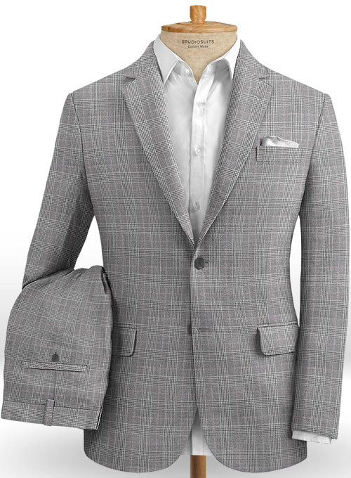 Solbiati Linen Wool Silk Imbat Suit - StudioSuits