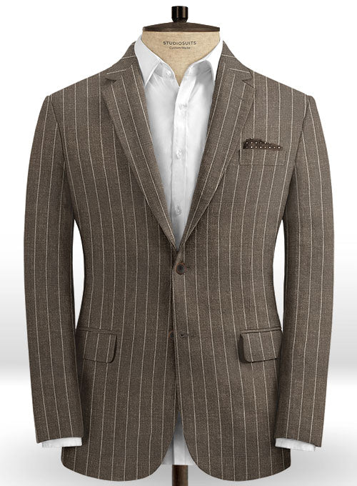 Solbiati Linen Wool Silk Infor Jacket - StudioSuits