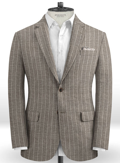 Solbiati Linen Wool Silk Jazzo Jacket - StudioSuits