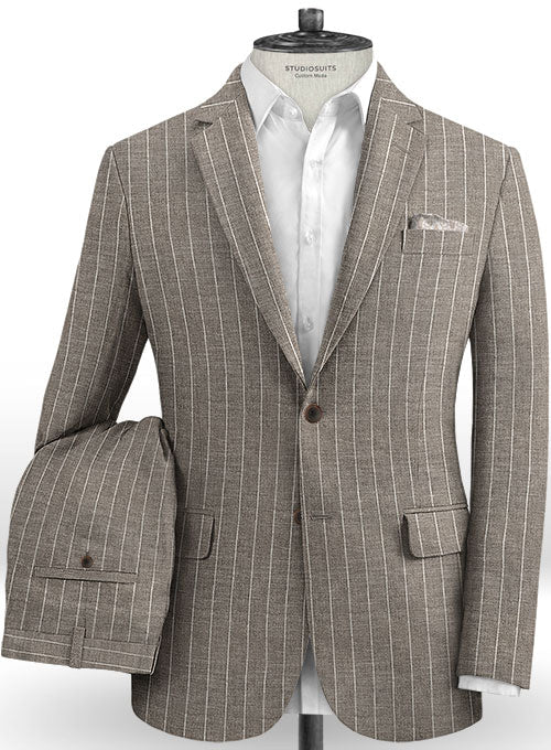 Solbiati Linen Wool Silk Jazzo Suit - StudioSuits