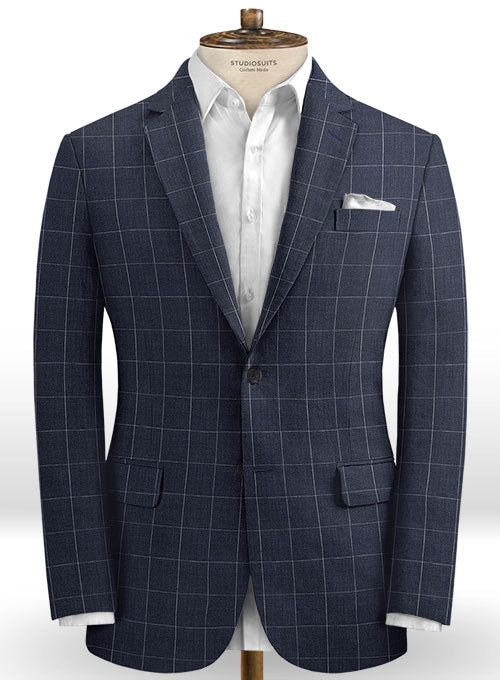 Solbiati Linen Wool Silk Lasso  Suit - StudioSuits
