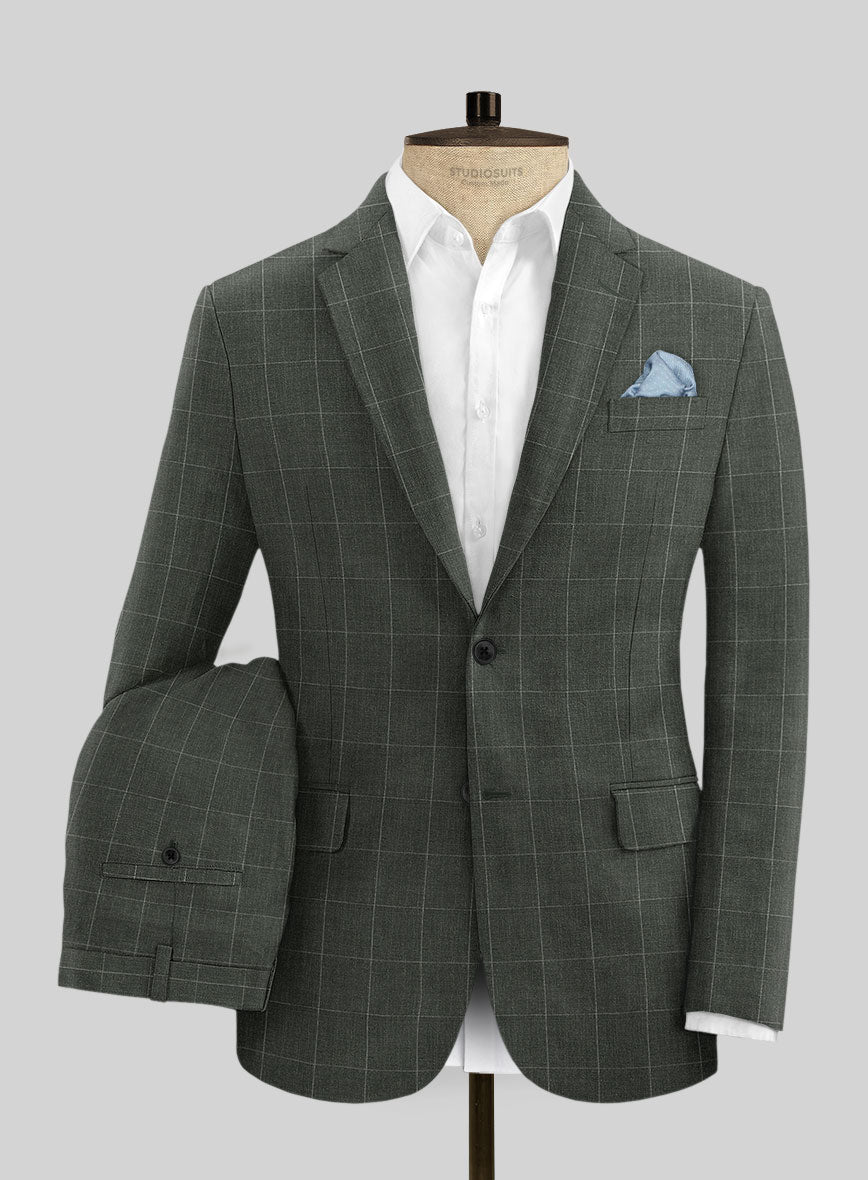 Solbiati Linen Wool Silk Natty Suit - StudioSuits