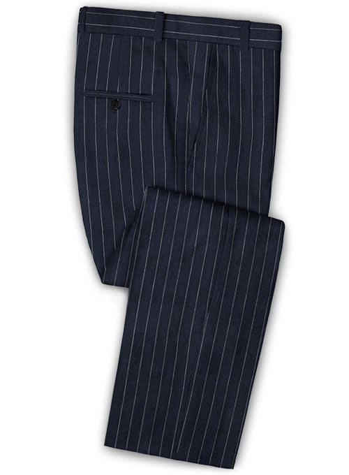 Solbiati Linen Wool Silk Ostin Pants - StudioSuits