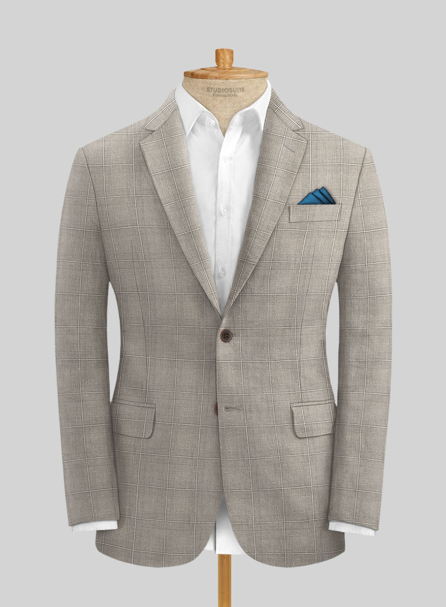 Solbiati Linen Wool Silk Tapulo Suit - StudioSuits
