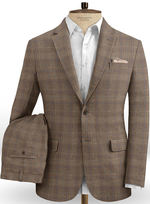 Solbiati Linen Wool Silk Truffo Suit - StudioSuits