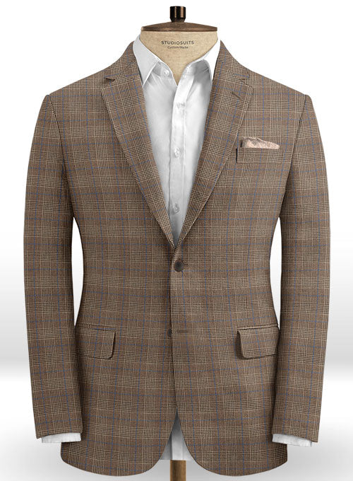 Solbiati Linen Wool Silk Truffo Suit - StudioSuits