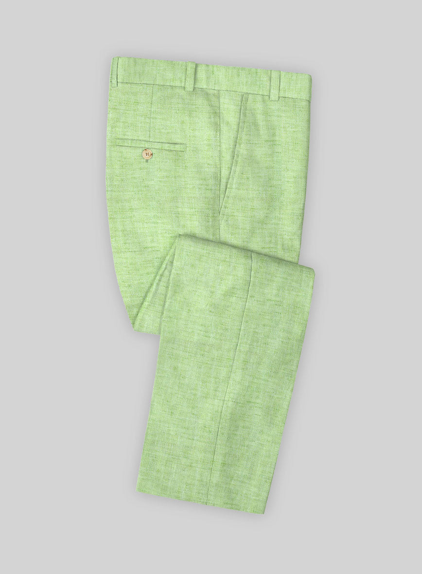 Solbiati Spring Green Linen Suit - StudioSuits