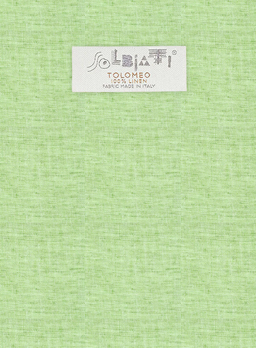 Solbiati Spring Green Linen Suit - StudioSuits