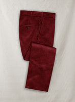 Solbiati Spring Wine Corduroy Pants - StudioSuits