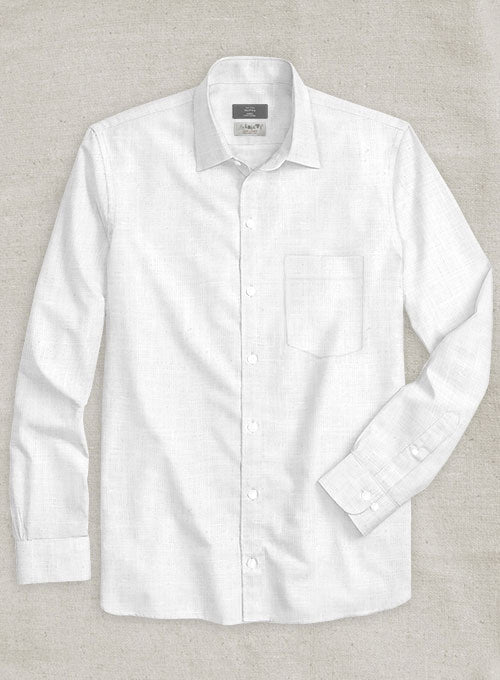 Solbiati White Linen Shirt