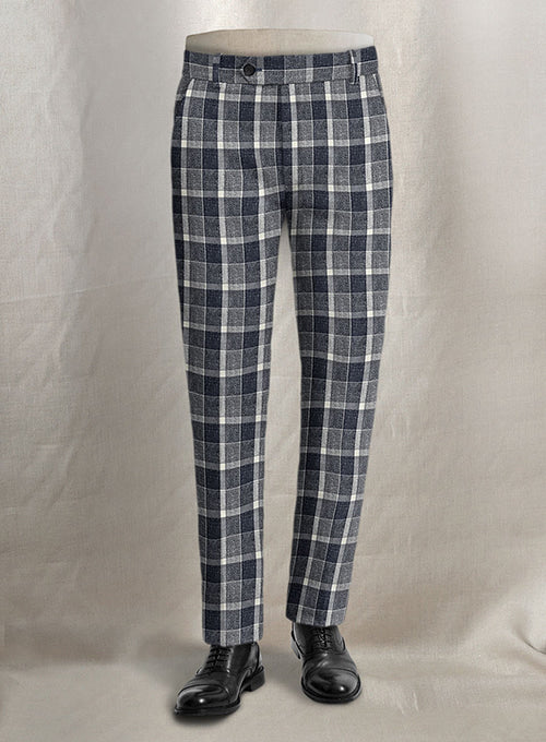 Solbiati Wool Linen Irison Pants - StudioSuits