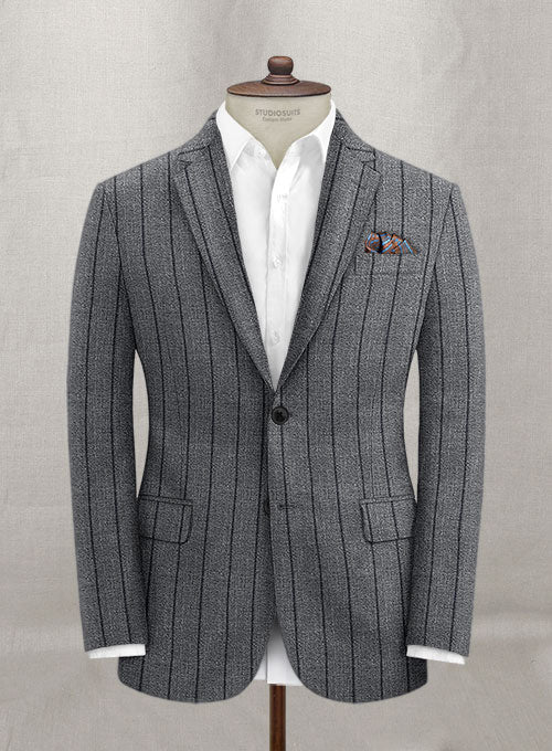 Solbiati Wool Linen Ioca Jacket - StudioSuits