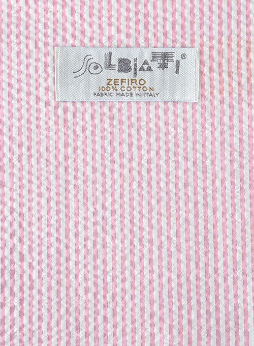 Solbiati Pink Seersucker Suit - StudioSuits