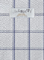 Solbiati White Checks Seersucker Suit - StudioSuits